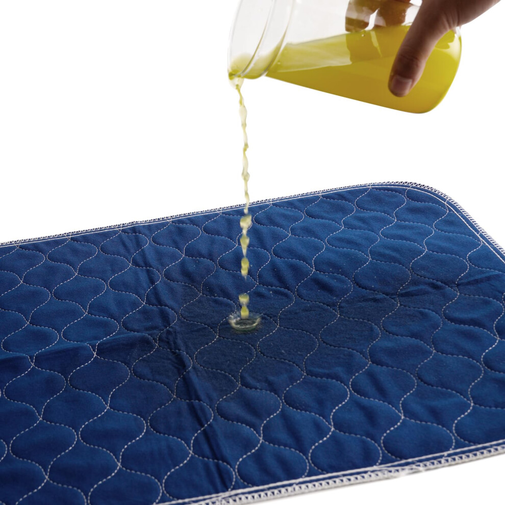 Alsunny Hide Stains Pads For Beds For Incontinence Adults 36X72 Inch (2Pack) Bed Pads For Incontinence Washable Extra Large Blankets Waterproof A