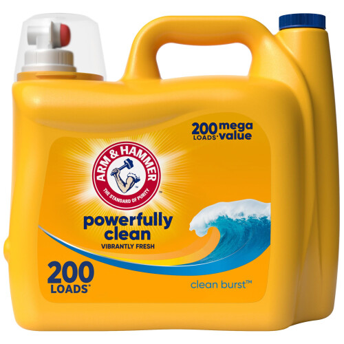 Arm & Hammer Clean Burst 200 ls flydende vaskemiddel 200 fl oz