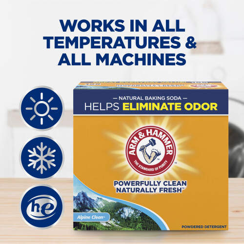 ARM & HAMMER pulvervaskemiddel Alpine Clean 9,56 lb 155 ls 2