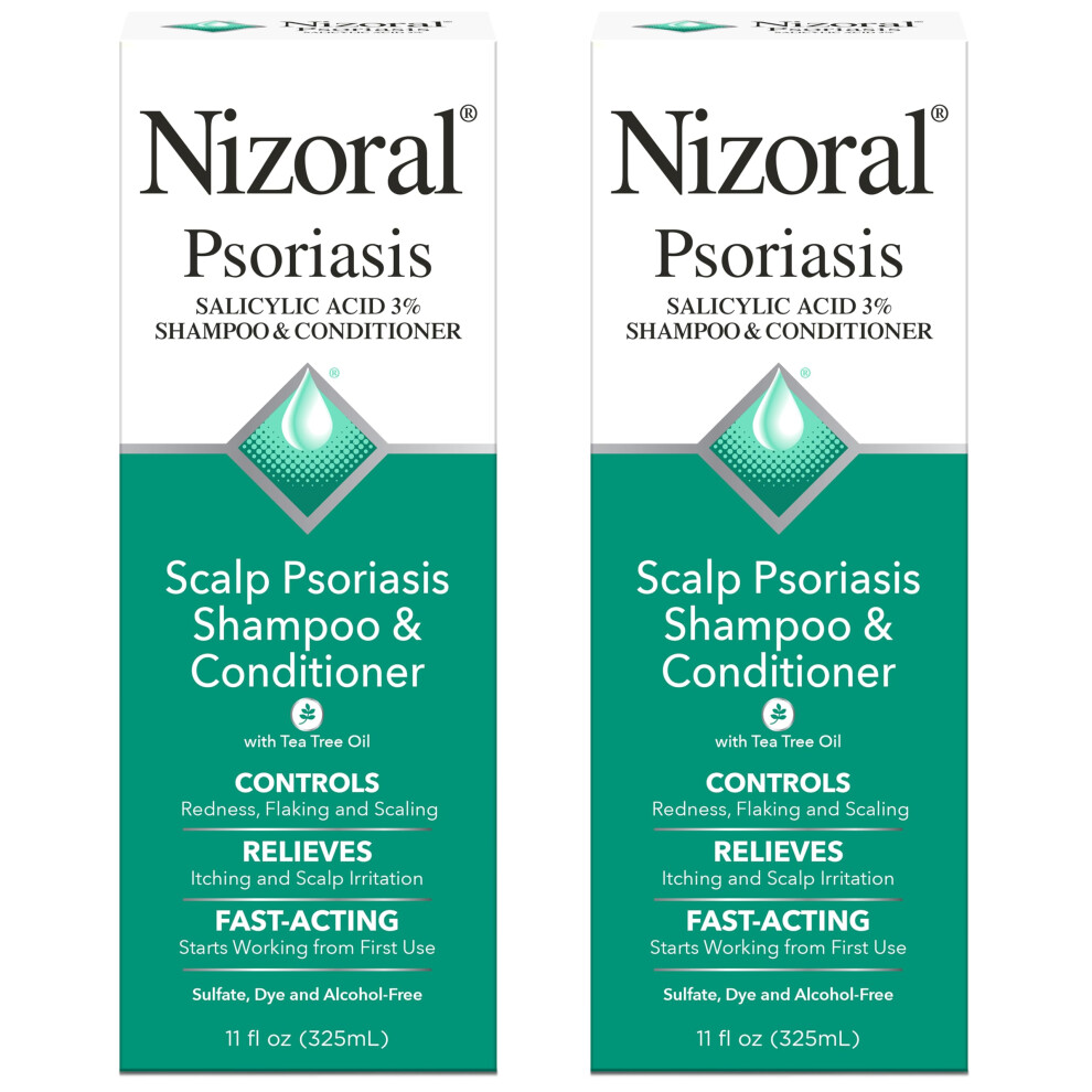 Nizoral Psoriasis Shampoo & Conditioner Twinpack  2 Count