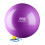 Black Mountain Products Static Strength Exercise Stability Ball with Pump Purple 2000 lb/45cm 1