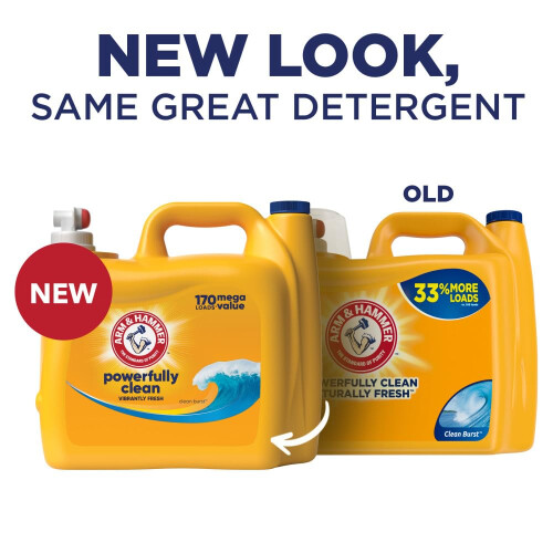Arm & Hammer Clean Burst 170 ls flydende vaskemiddel 170 Fl oz 1