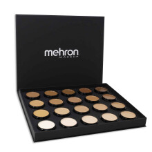 Tavolozza di basi di base per la crema e body makeup 20 makeup makeup mehron.