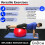 CanDo Inflatable Exercise Ball - Blue 41.3""""  Durable Extra Thick Non-Slip Stability Ball for Core Workouts  Yoga  Pilates  Active Seating  Physi 2