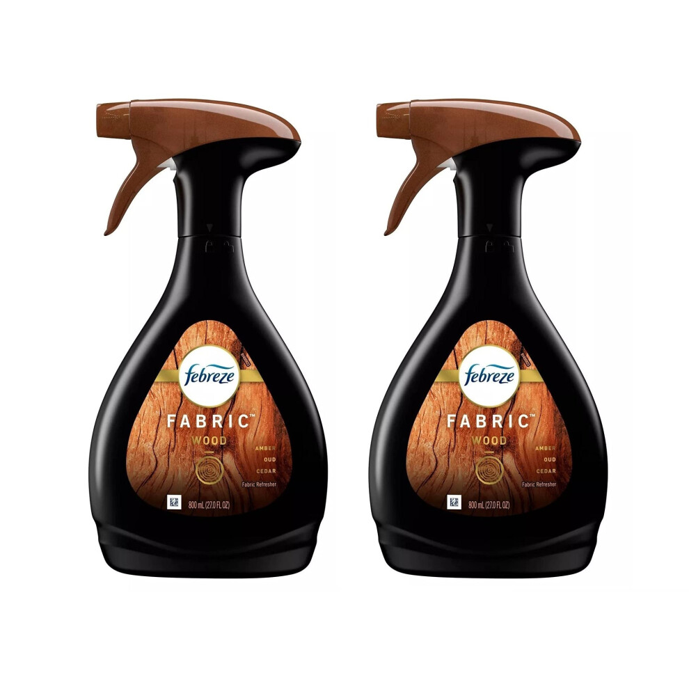 Febreze Odor-eliminating Fabric Refresher Wood Scent  27 fl oz (Pack of 2)-image-OPC-PHXTZDN-NEW