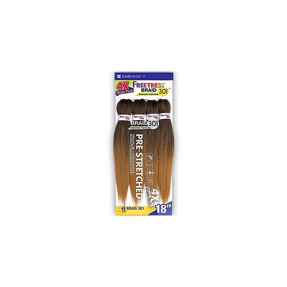 Freetress Braids Freetress Synthetic Mega Pack Braids - 4X Braid 301 18"""" (613)