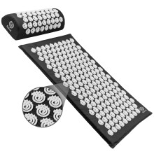 FSA HSA-berechtigt Spirol Akupressurmatte und Kissen-Set zur Linderung von R   cken-, Nacken- und Schulterschmerzen mit flexiblen Akupressur-Spikes