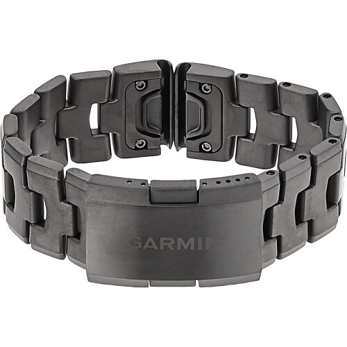 Garmin garmin QuickFit 22 Λουράκι Ρολογιού - Αεραγωγός Τιτανίου με επικάλυψη DLc σε ανθρακί γκρι