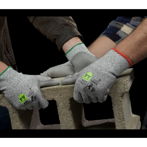 GANTS MAGID Anticut A4 Polyuréthane, 12 Paires, Taille 7/Petit, GPD452 2