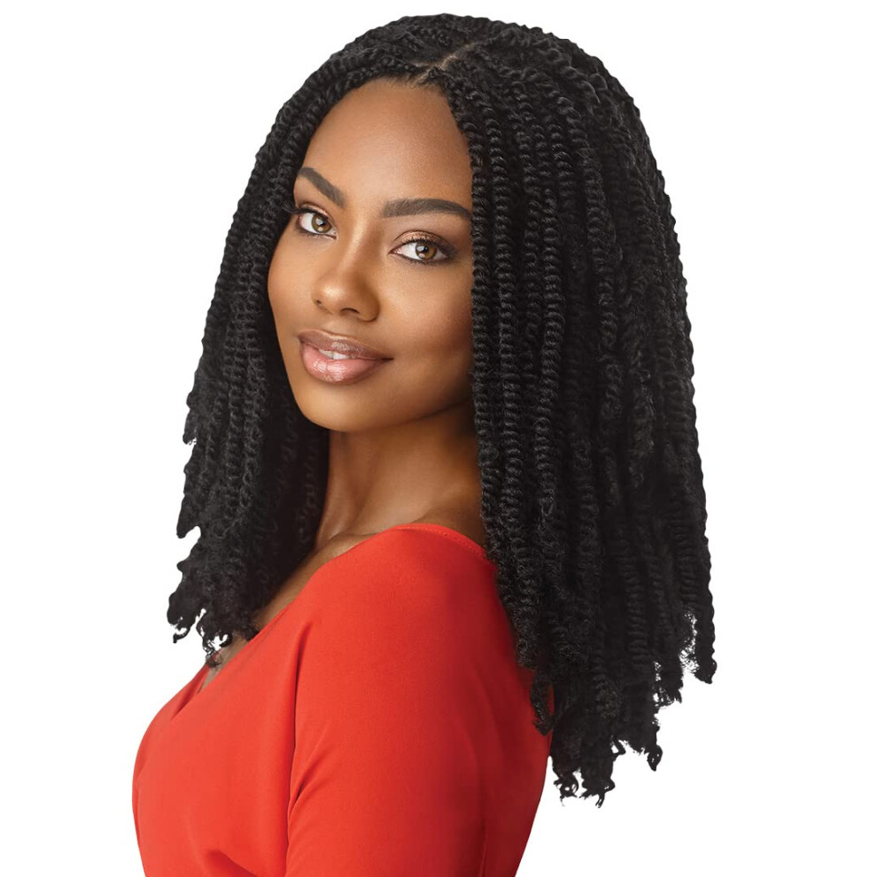 Outre Unisex [3Pack Deal] X-Pression - Twisted Up - Springy Afro Twist 16"""" 3X 3 Packs (1)