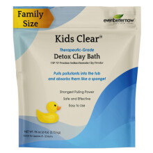 Bentonite di sodio puro con bentotonite di sodio puro di detox per bambini - rimuove impurit e contaminanti delle tossine da parte della famiglia de
