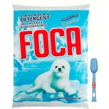VECOSAS Foca pyykinpesuaine 4,4 lb pussi - lusikalla. 4,41 puntaa (1 kpl pakkaus)
