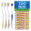 Online Best Service 100 Pack Toothbrush Standard Classic Medium Soft Toothbrush Bulk Individually Wrapped 1