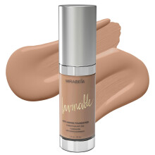 Mirabella Invincible For All HD Liquid Foundation  Anti-Aging-Flssig-Gesichts-Make-up mit vollstndiger Deckkraft  Feuchtigkeitsspendende, feuchti