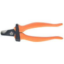 Nagelsax med Orange Handtag Medium Storlek