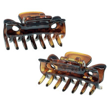 Camila Paris CP22-2 Franse Haarclip voor Vrouwen, 1,5 inch Set van 2 Schildpad Haar Klemmen