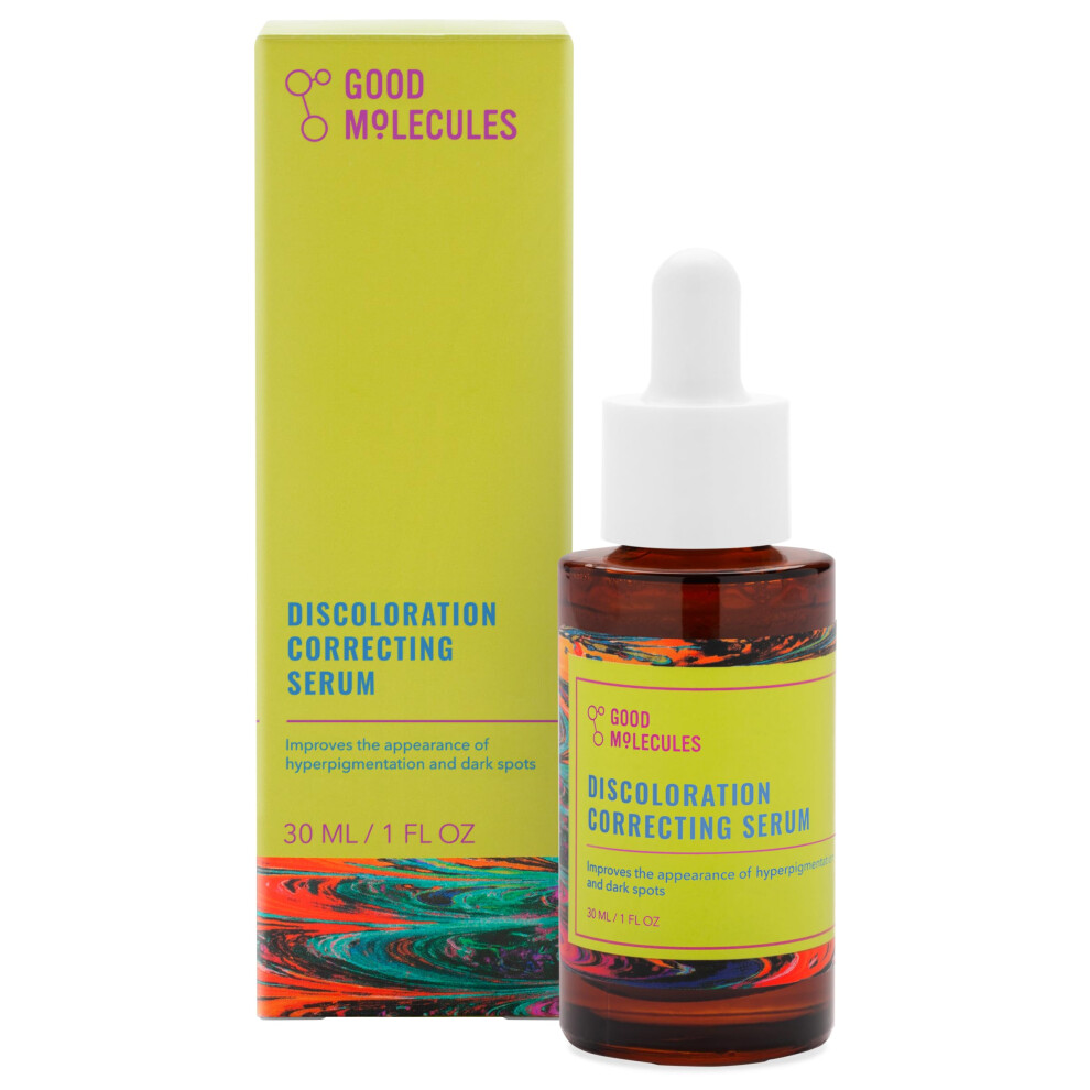Good Molecules Dark Discoloration Correcting Serum - Tranexamic Acid Ester Salt And Niacinamide For Spots Sun Damage And Age Spots - Skincare F