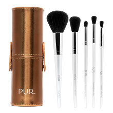 PR MINERALS x CARE 5-dela penselsats med hållare, 1 st.