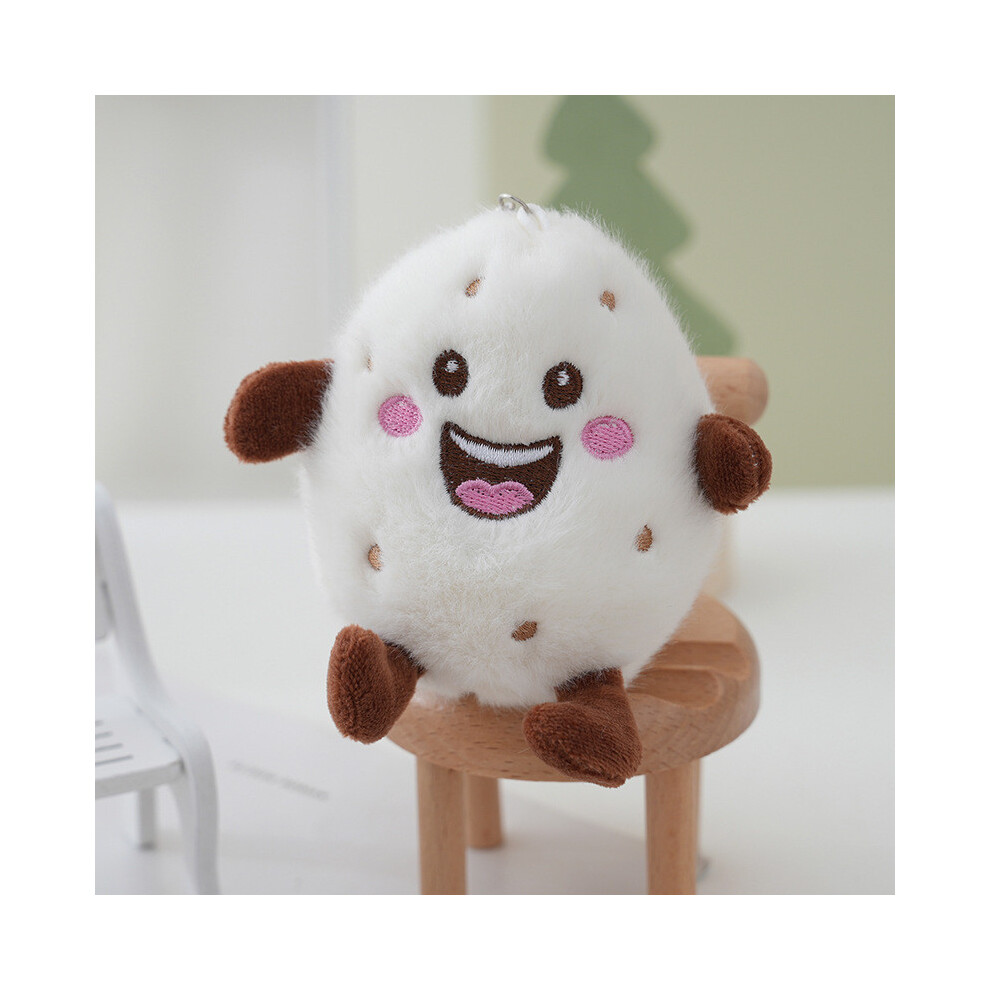 (White) Cute Smile Cartoon White Brown Potato Plush Doll Pendant Children Gift For-image-OPC-PHXV2P2-NEW