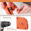 1Set Multipurpose Twist Drill Bit Sharpener Wearresistant Grinder Drill Grinding Wheel Tool For Drill Bit/Milling Cutter/Scissor 4