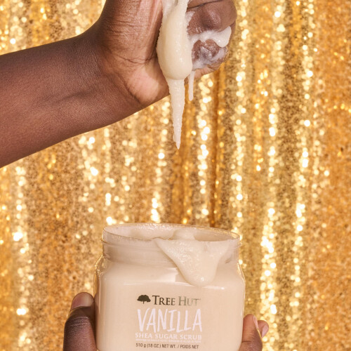 Tree Hut Vanilla Shea Sugar Peeling & Hydrating Body Scrub 18 oz 2