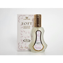 Al-Rehab Soft Eau de Parfum Spray för kvinnor, 1.18 oz
