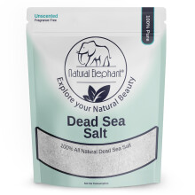Sale da bagno del Mar Morto Elefante naturale | 19 libbre di massa Bulk | 100% naturale e puro | Grano grossolano | Ideale per bagni e bagnanti