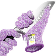 Guanti Resistenti al Taglio Glove Station - Guanti per Chef, BBQ e Cucina - Protezione Livello 5