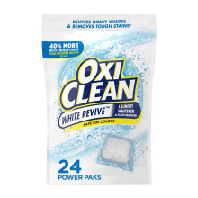 OxiClean White Revive Wybielacz do prania i odplamiacz Power Paks 24 szt