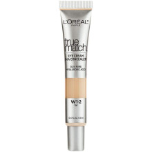 LOr?al Paris Cosmetics True Match jencreme i en Concealer 0,5 % hyaluronsyre Fair W1-2 0,4 fl. oz.