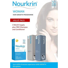 Nourkrin Femme Pack Valeur 180 Comprimés, Shampooing et Après-Shampooing