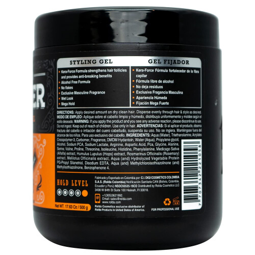 Rolda Power Styling Gel Perdita per la perdita di capelli 17,6 once 1