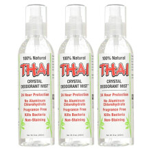 Thai Deodorant Stone Crystal Mist Natrliches Deodorant Spray 8 oz. Bundle (3er-Pack)