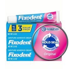 Fixodent Complete Original hammasproteesin liimavoide 2,4 unssia 3 pakkaus (pakkaus voi vaihdella)