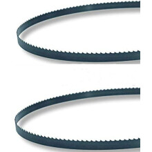 128 x 5/8 x 3TPI (2 Pack or 4 Pack) Boneless Scalloped Bandsaw Blades for Meat Cutting