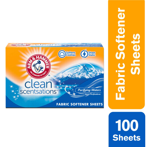 ARM & HAMMER Skyllemiddelark 100 ark Purifying Waters 1