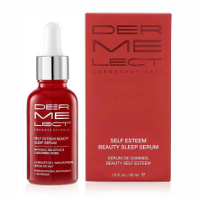 Dermelect Self-Esteem Beauty Sleep Serum fr das Gesicht  Glykolsure, Salicylsure, L-Ascorbinsure, aufhellendes und erneuerndes Serum fr Akne, F