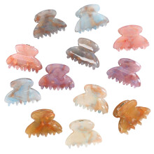 Klemmen voor Dun Haar 12PCS Klein voor Vrouwen Meisjes (Pailletten)