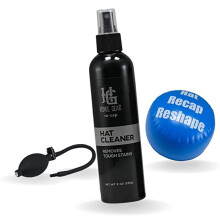 Homie Gears Hat Cleaner Mini Kit - Hat Cleaner Spray Hat Reshaper and Pump | Cleans All Types of Hats and Caps Including Baseball Caps | Remov