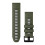 Garmin Garmin QuickFit 26 mm Watch Band - Moss/Graphite Silicone Band 1