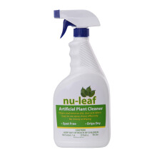 NuDell Nu-Leaf Cleaner Spray for Artificial Trees and Silk Plants No Rinsing or Wiping Drip Dry and Spot Free Odorless 32 Fl Oz (Pack of 1)