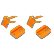 4 Pcs Electric Orange Juicer Spare Parts for Xc-2000e Lemon Orange Juicing Machine Orange Cutter Or