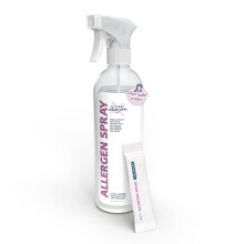 Aerosol Limpiador de Alérgenos para Alergias, Mascotas, Polvo y Más, Control de Aire y Superficies