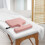 Cuscino Comfort Saloniture per Donne - Cuscino Wedge per Massaggio, Rosa 2