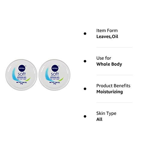 NIVEA Groothandel Nivea Soft Moisturizing Crème 24g Dispenser 2