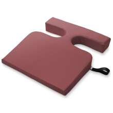 Cuscino Comfort per Donne Saloniture - Cuscino Wedge per Massaggi, Borgogna