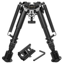 Bipod for Rifle 69 Inches Picatinny Bipod for Hunting Adjustable Foldable Legs with Picatinny Adapter