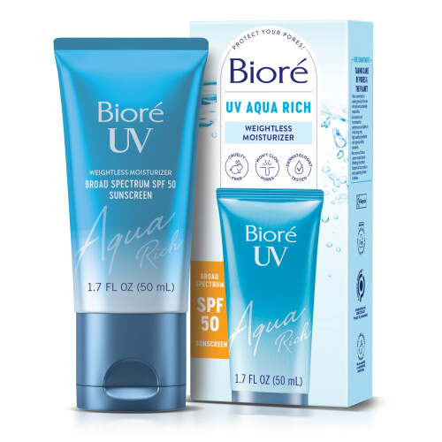 UV Aqua Rich, Gewichtslose Feuchtigkeitscreme, LSF 50