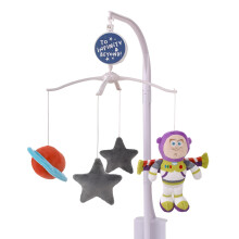 Disney Toy Story Outta This World Multi Colored Buzz Lightyear Stars and Planet Musical Mobile