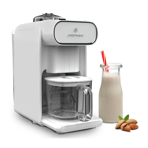 ChefWave Milkmade Non-Dairy Milk Maker with 6 Plant-Based Programs Auto Clean